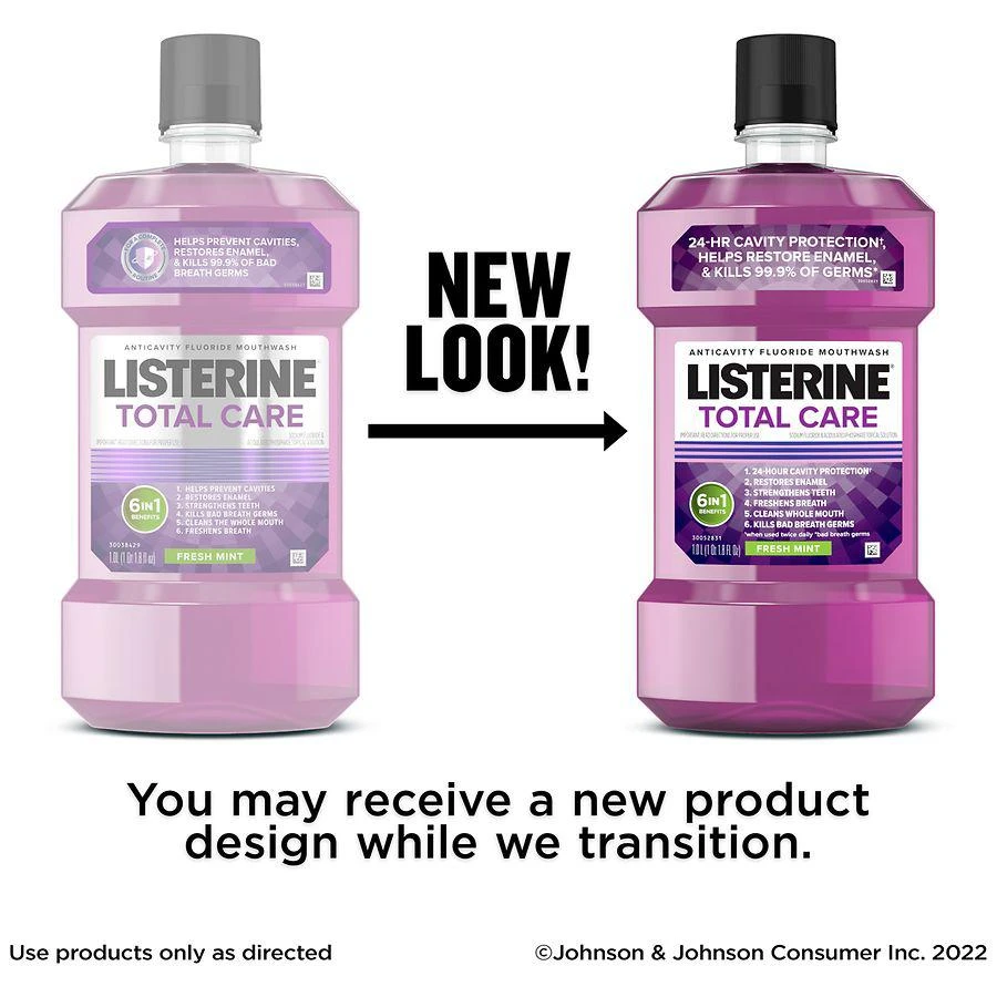 商品Listerine|Anticavity Fluoride Mouthwash Fresh Mint,价格¥84,第2张图片详细描述