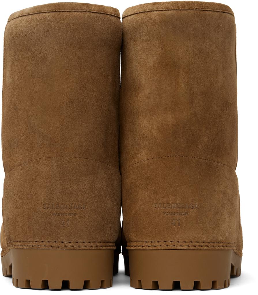 Balenciaga Brown Alaska Low Boots - BeyondStyle display picture 2