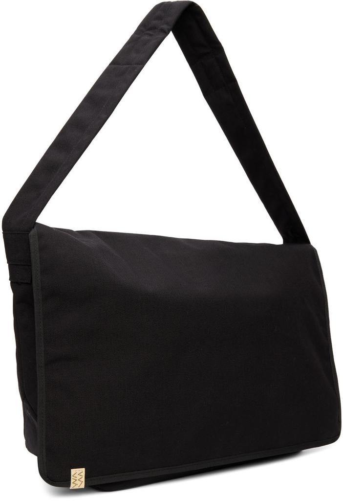 Black Cordura 38L Messenger Bag商品第2张图片规格展示