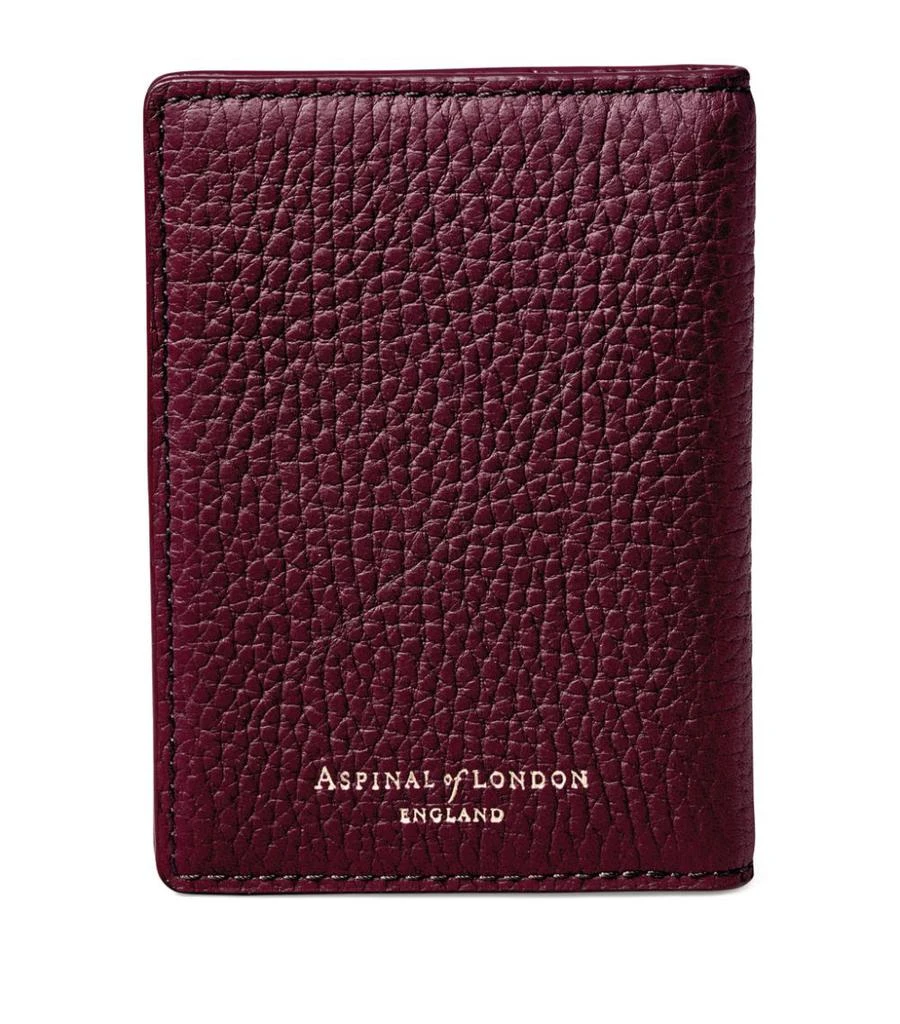 商品Aspinal of London|Leather Bifold Card Holder,价格¥624,第3张图片详细描述