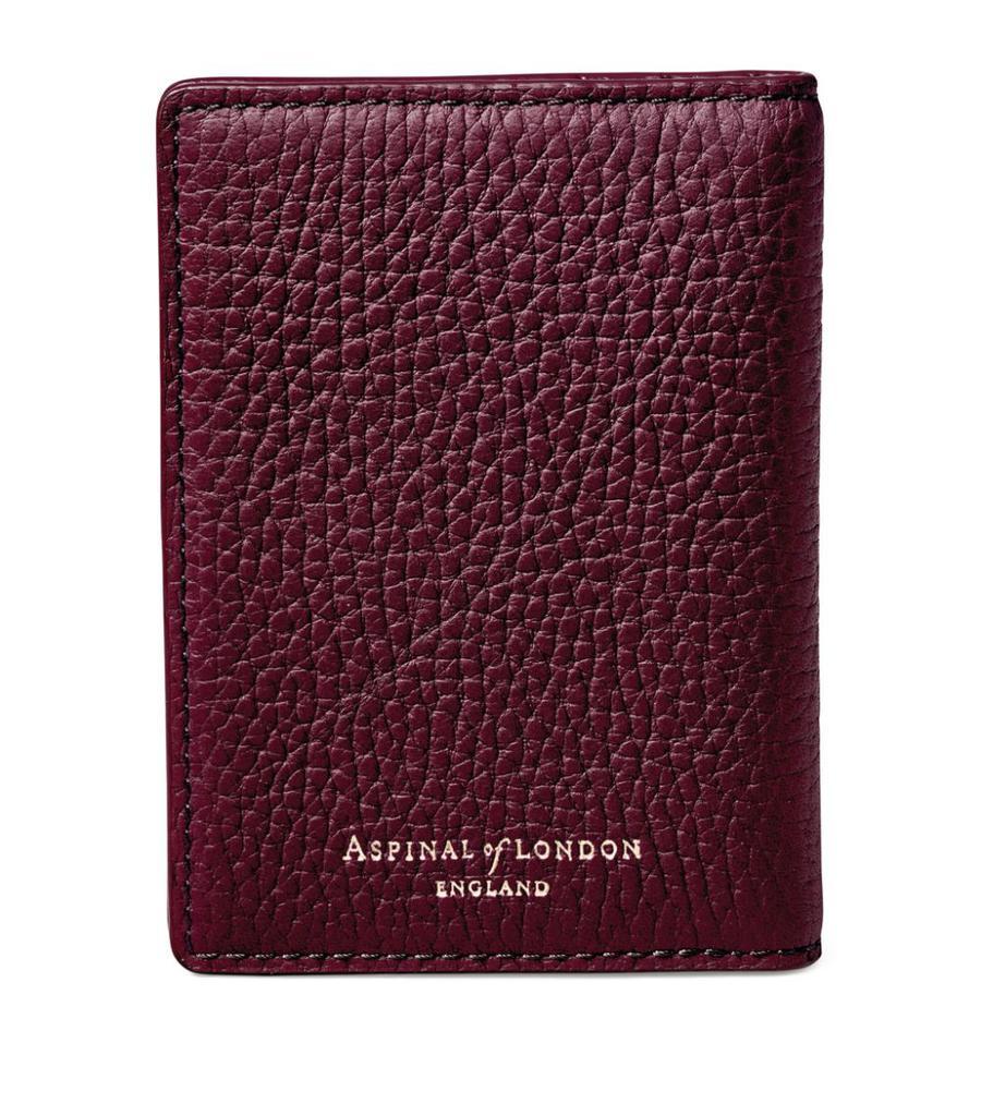 商品Aspinal of London|Leather Bifold Card Holder,价格¥565,第5张图片详细描述