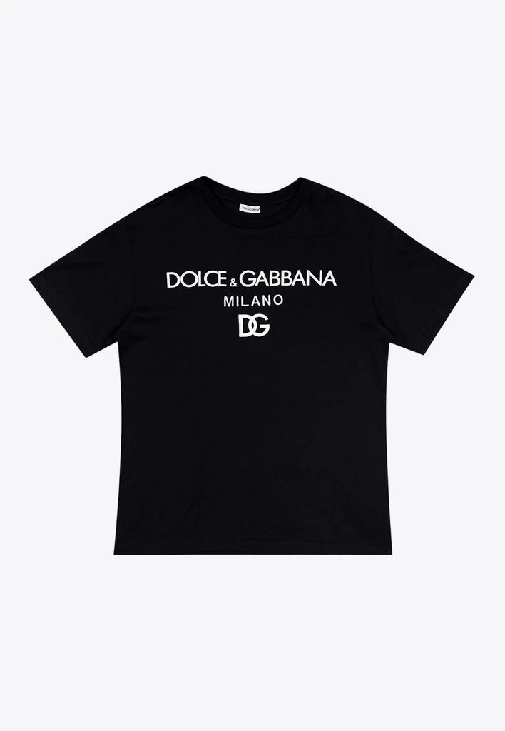 商品Dolce & Gabbana|Boys DG Milano Crewneck T-shirt,价格¥2393,第1张图片