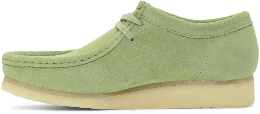 商品Clarks|Green Suede Wallabee Moccasins 沙漠靴,价格¥802,第3张图片详细描述