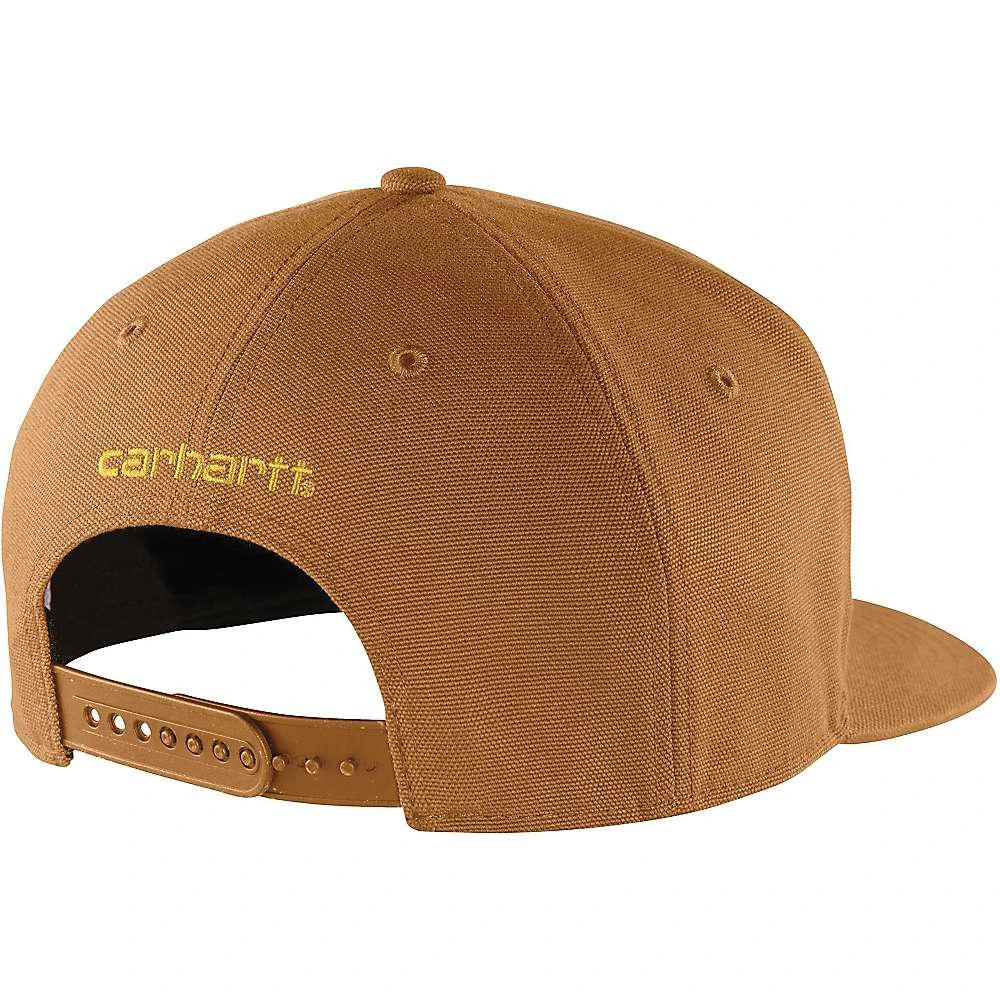 商品Carhartt|Carhartt Men's Firm Duck Flat Brim Hat,价格¥188,第2张图片详细描述