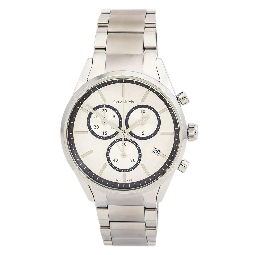 商品Calvin Klein|Calvin Klein K4M27146 Men's Formality Chrono Quartz Watch,价格¥950,第1张图片