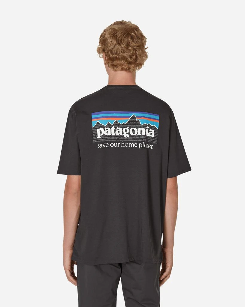 商品Patagonia|P-6 Mission Organic T-Shirt Black,价格¥335,第3张图片详细描述