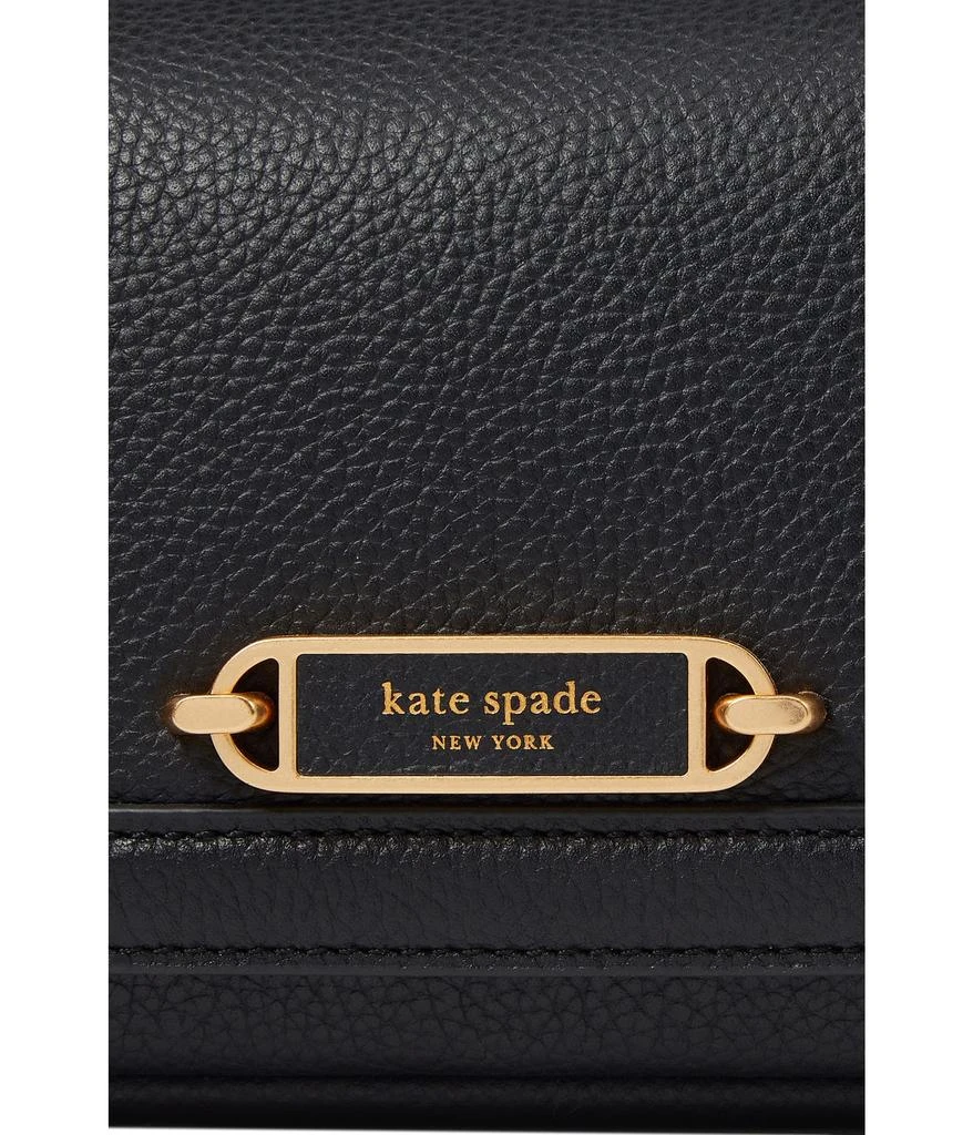 商品Kate Spade|Gramercy Pebbled Leather Small Flap Shoulder Bag,价格¥2142,第4张图片详细描述