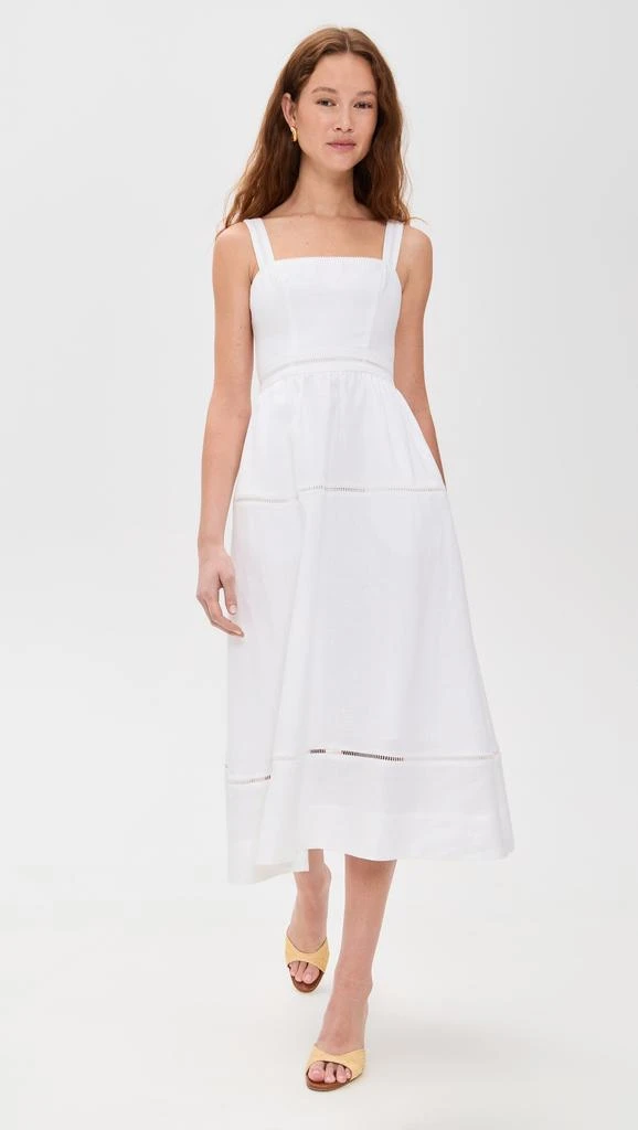 商品Reformation|Everett Linen Dress,价格¥2261,第1张图片