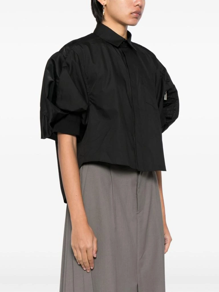 商品Sacai|COTTON AND NYLON SHIRT,价格¥3293,第4张图片详细描述