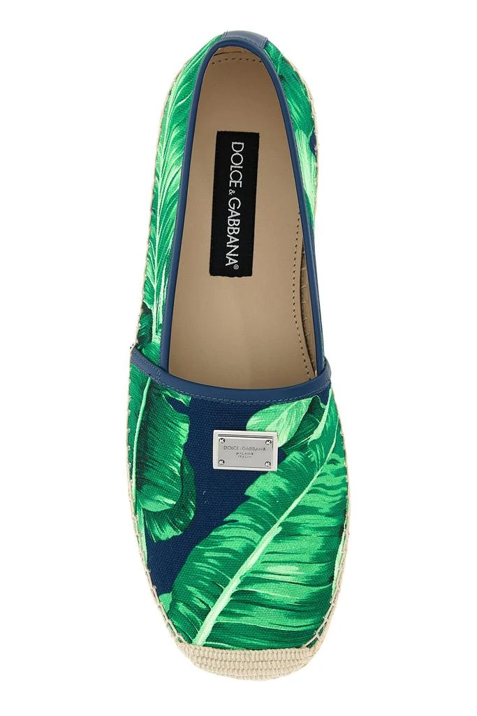 商品Dolce & Gabbana|Printed canvas espadrilles,价格¥2729,第3张图片详细描述