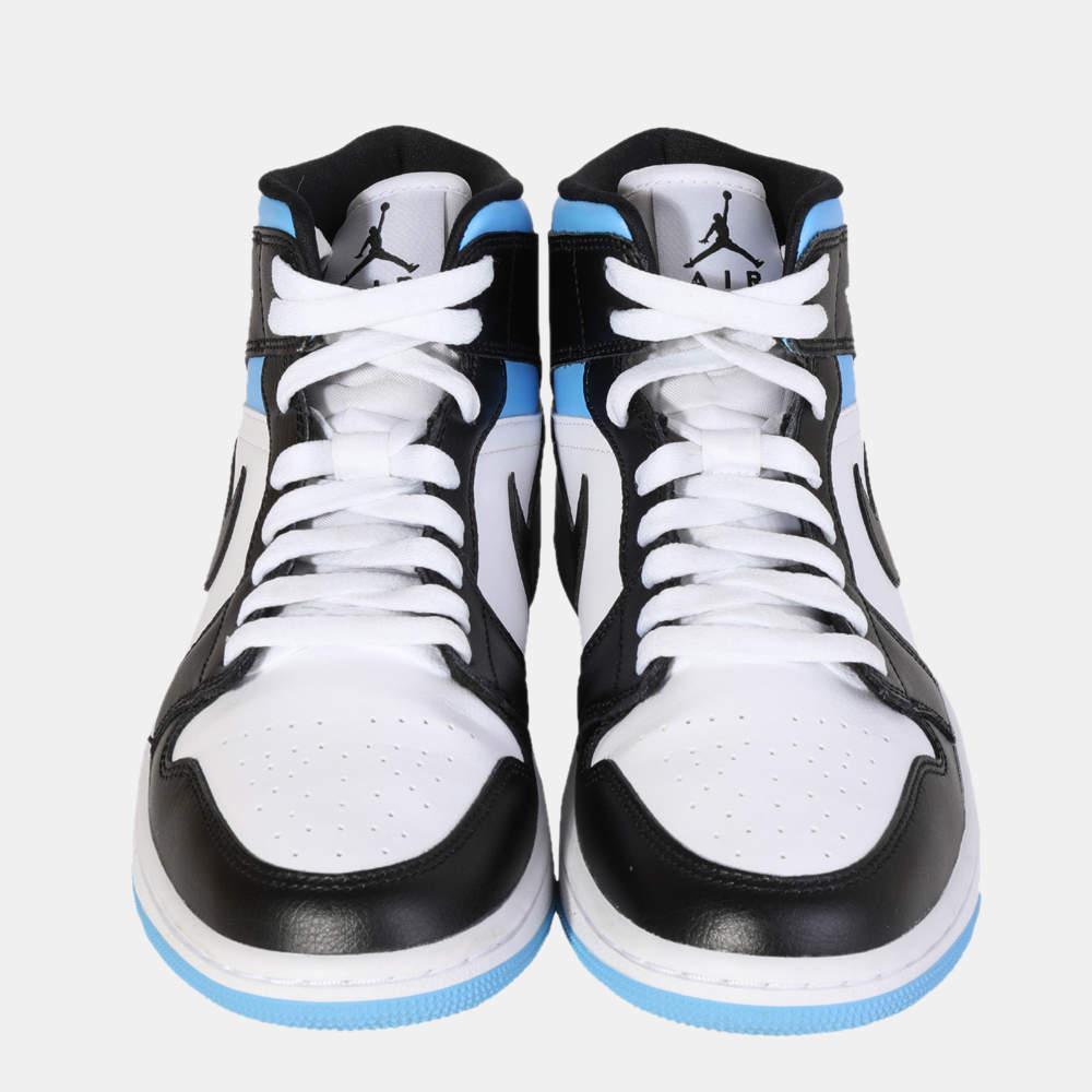 商品[二手商品] Jordan|Air Jordan 1 Mid 'University Blue' Sneakers (9 US) EU 42,价格¥1979,第5张图片详细描述