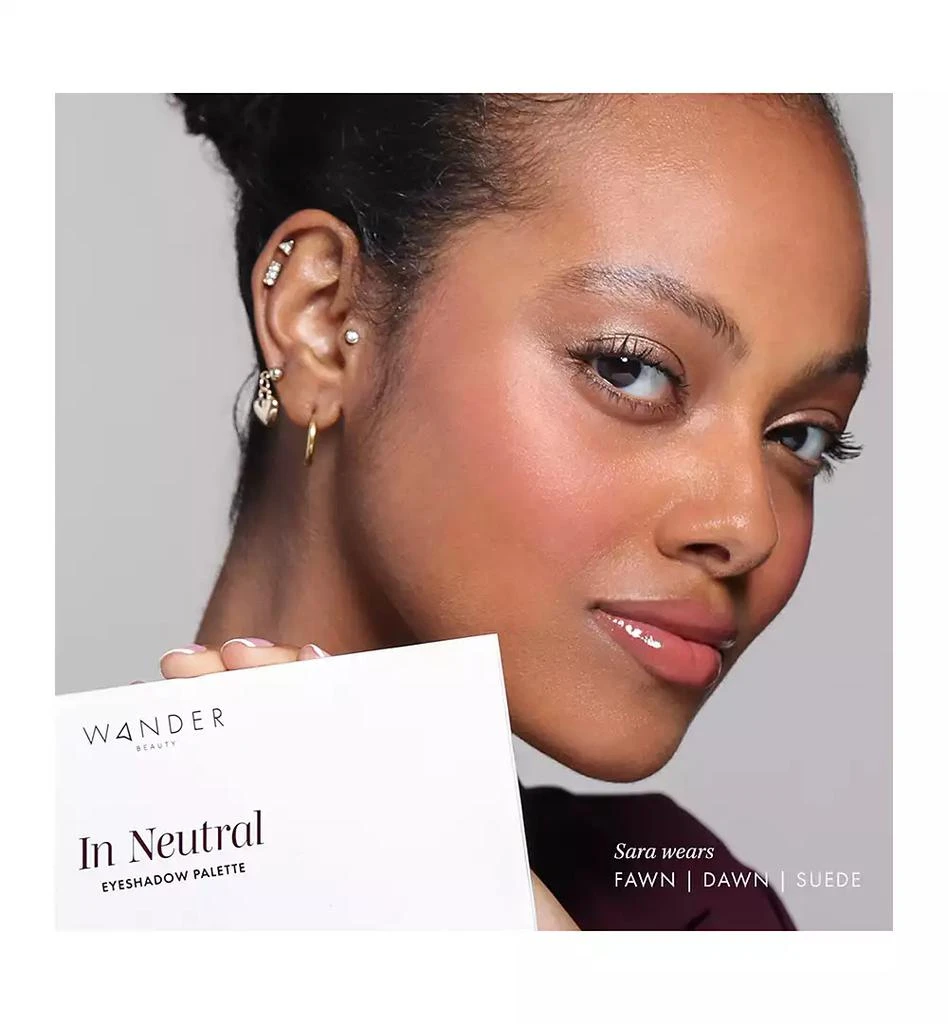商品Wander Beauty|In Neutral Eyeshadow Palette,价格¥263,第5张图片详细描述