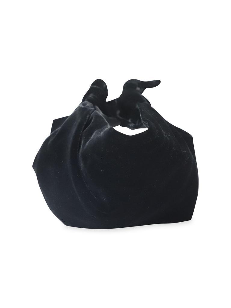 商品[二手商品] The Row|The Row Ascot 2 Bag In Black Velvet,价格¥3750,第4张图片详细描述