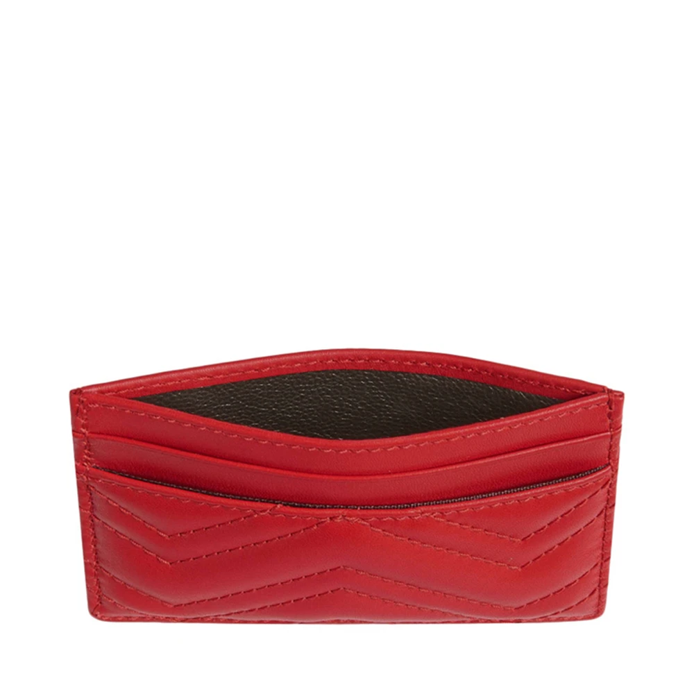 GUCCI 古驰 女士红色双GMarmont卡包 443127-DTD1T-6433 商品