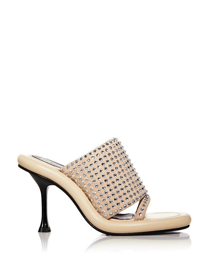 商品JW Anderson|Women's Fala Bumper Embellished High Heel Sandals,价格¥6439,第4张图片详细描述