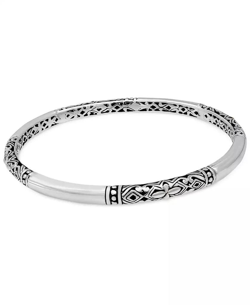 商品DEVATA|Bali Filigree Bangle Bracelet in Sterling Silver,价格¥524,第1张图片