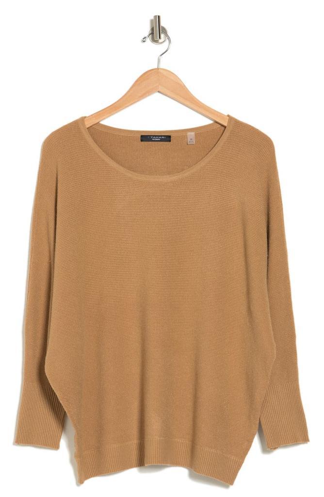 商品Tahari|Dolman Sleeve Thermal Sweater,价格¥185,第5张图片详细描述