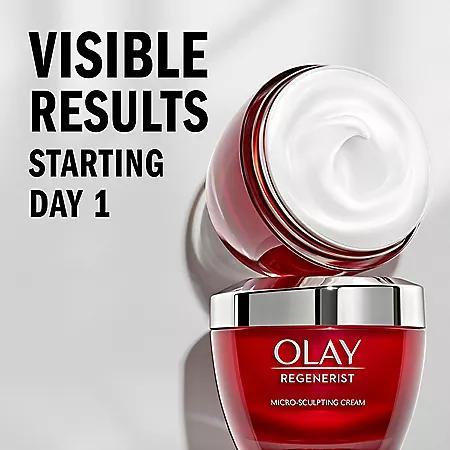 商品Olay|Olay Regenerist Micro-Sculpting Cream (1.7 oz., 2 pk.),价格¥287,第4张图片详细描述