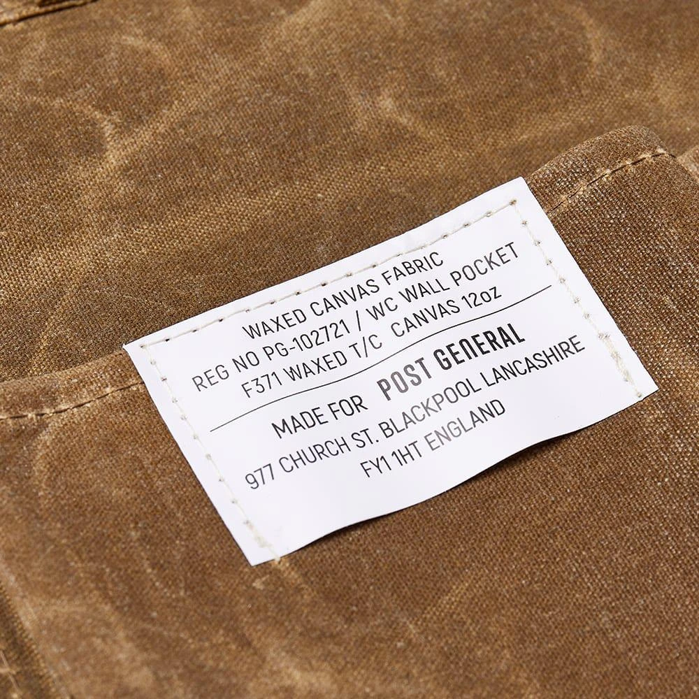 商品Post General|Post General Waxed Canvas Wall Pocket - Large,价格¥408,第2张图片详细描述