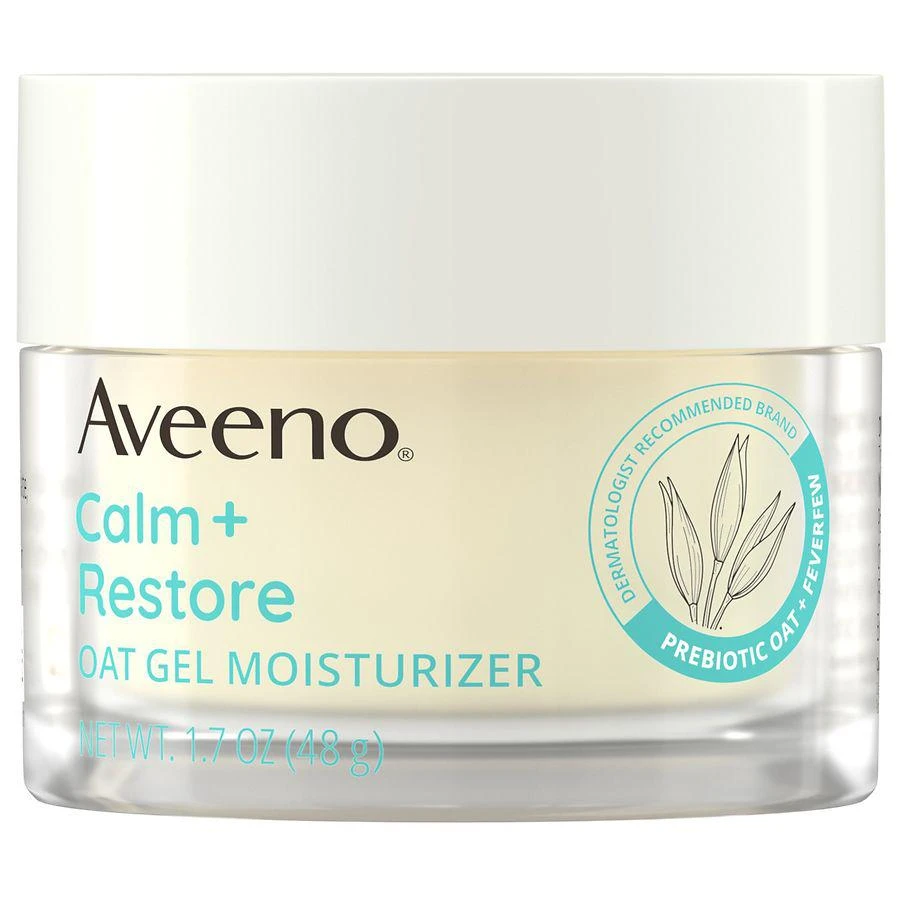 商品Aveeno|Calm + Restore Oat Gel Face Moisturizer, Sensitive Skin,价格¥218,第3张图片详细描述