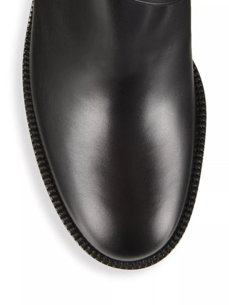 商品Burberry|Pryle House Check & Leather Ankle Boots,价格¥7809,第4张图片详细描述