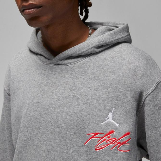 Men's Jordan Essentials Flight Graphic Fleece Pullover Hoodie商品第4张图片规格展示