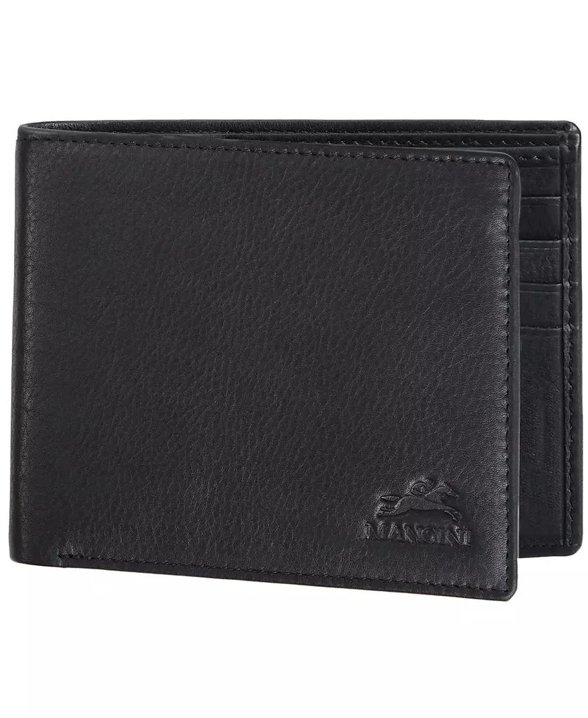 商品Mancini Leather Goods|Men's Monterrey Collection Bifold Wallet,价格¥180,第2张图片详细描述