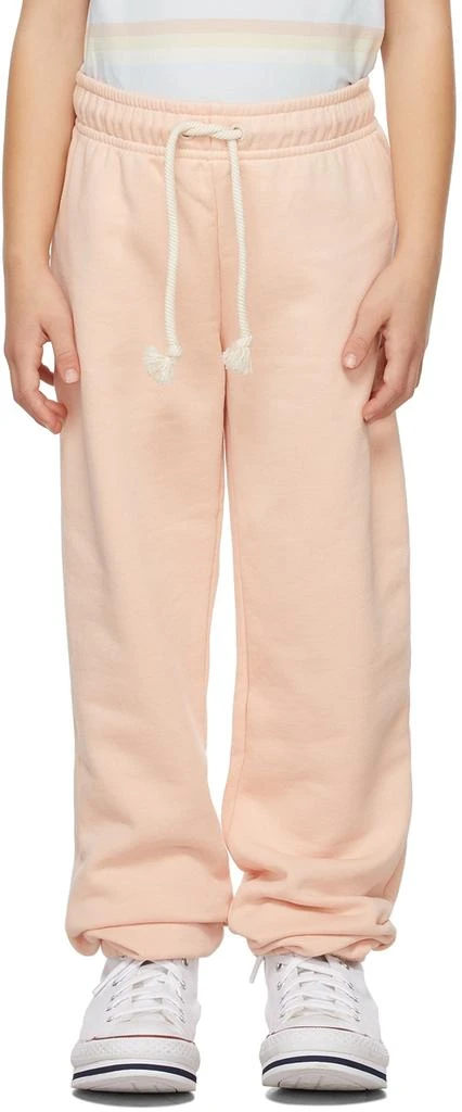 商品Acne Studios|Kids Pink Organic Cotton Logo Patch Lounge Pants,价格¥577,第2张图片详细描述