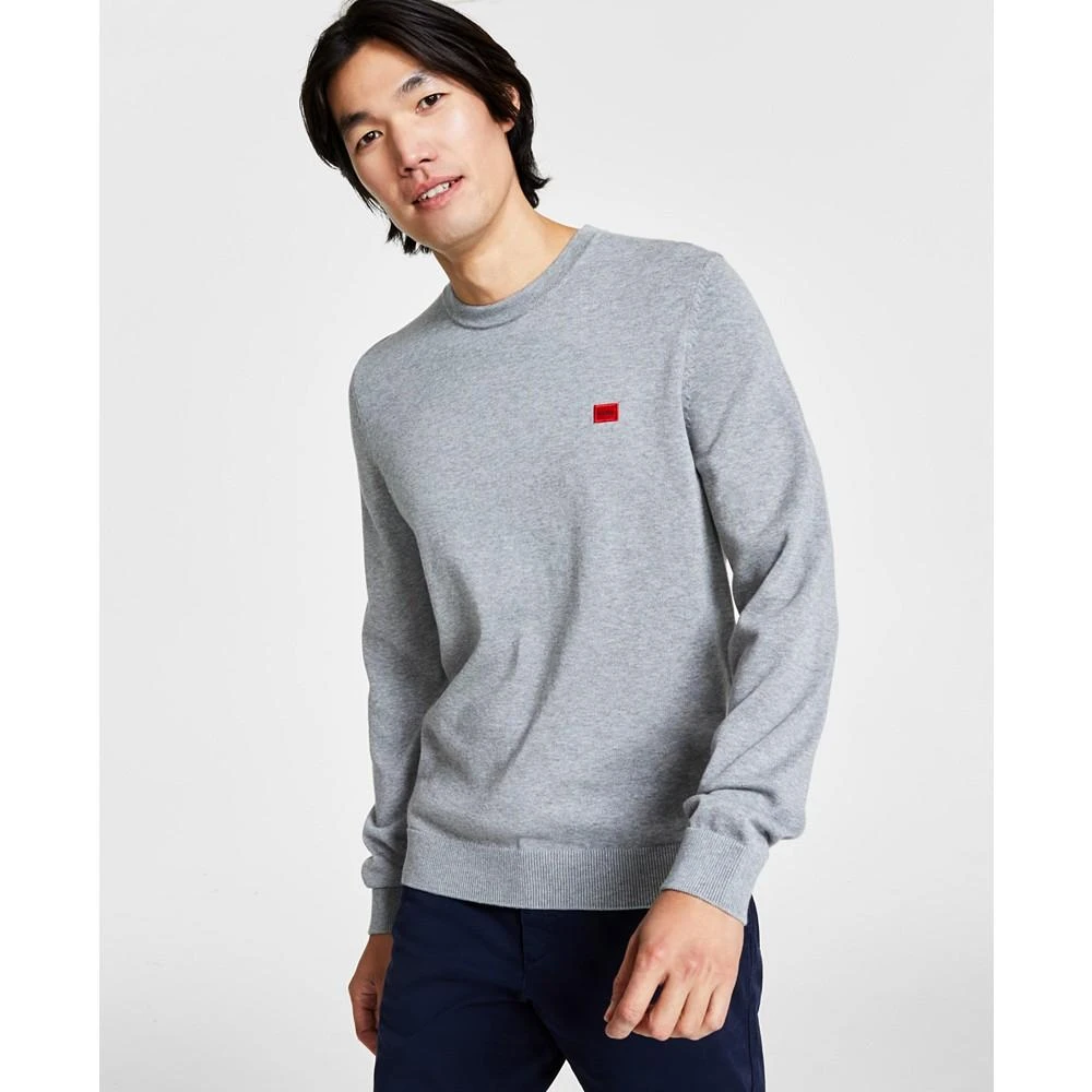 商品Hugo Boss|Men's San Cassius Logo Sweater, Created for Macy's,价格¥451,第1张图片
