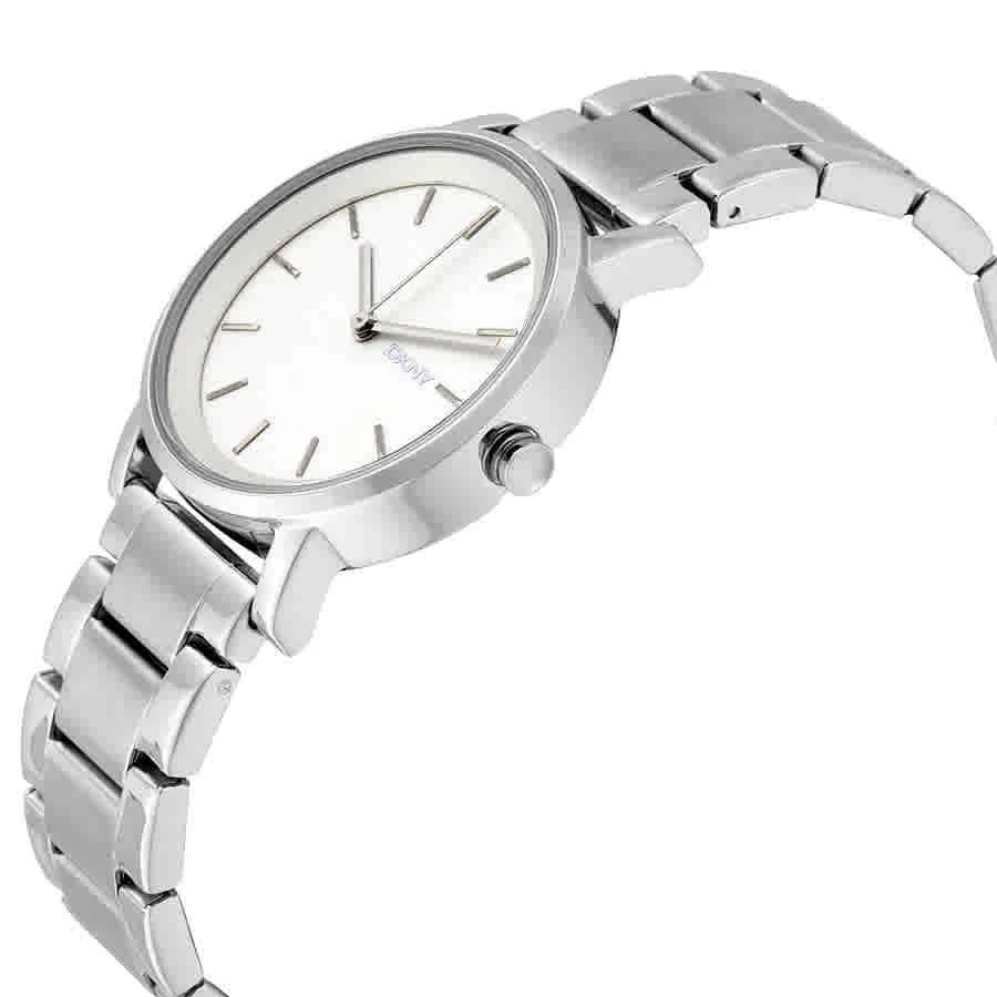 商品DKNY|Soho White Dial Stainless Steel Ladies Watch NY2342,价格¥526,第2张图片详细描述
