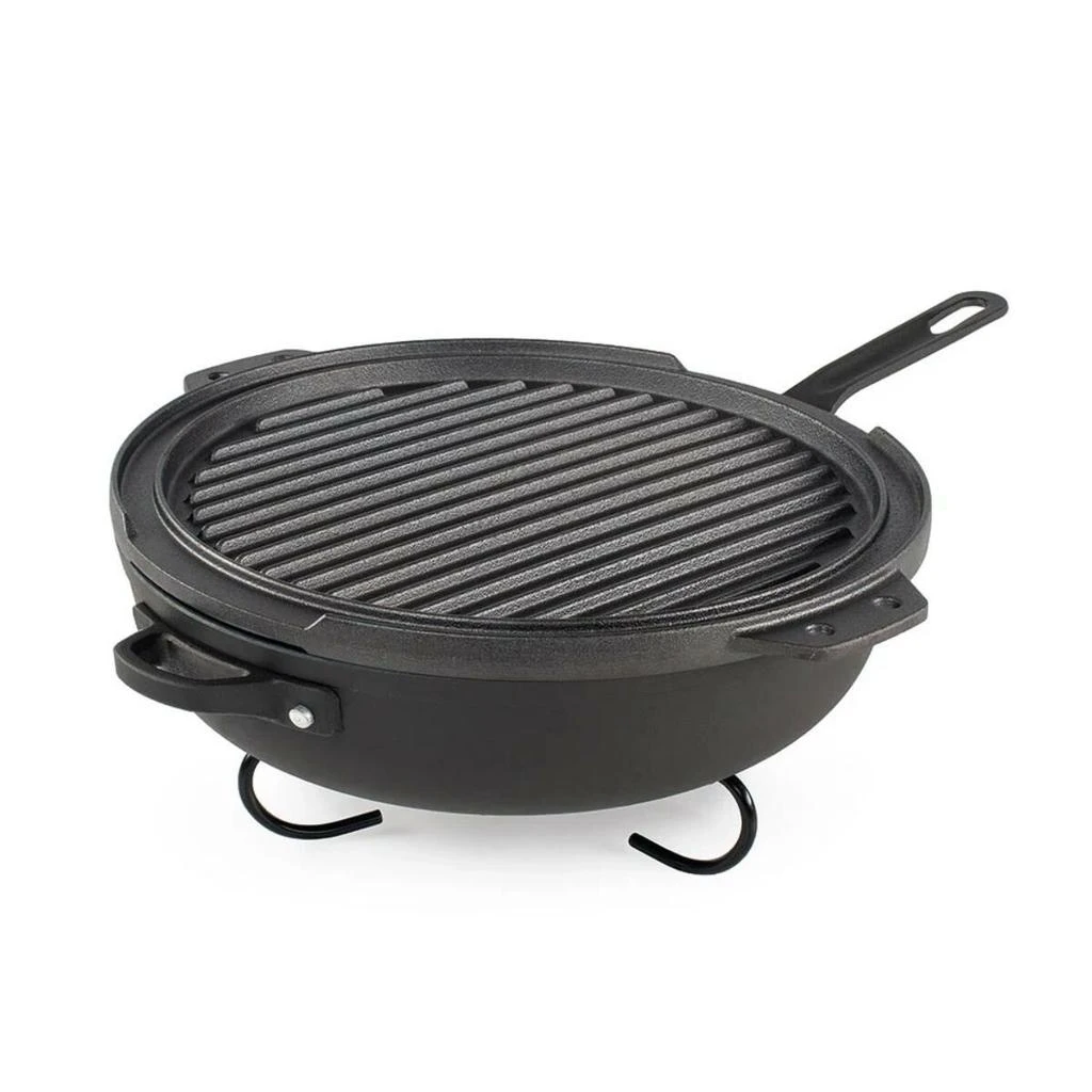 商品Gsi Outdoors|GSI Outdoors - Guidecast 10" Cast Iron Cookset,价格¥765,第3张图片详细描述