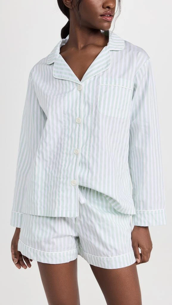 商品BedHead PJs|BedHead 睡衣 男孩风短款长袖睡衣套装,价格¥729,第1张图片