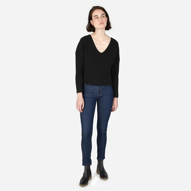 商品Everlane|V领短版羊绒衫,价格¥509,第3张图片详细描述