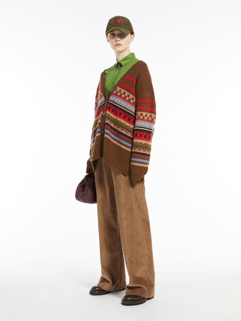 商品Weekend Max Mara|Jacquard wool cardigan,价格¥2346,第6张图片详细描述