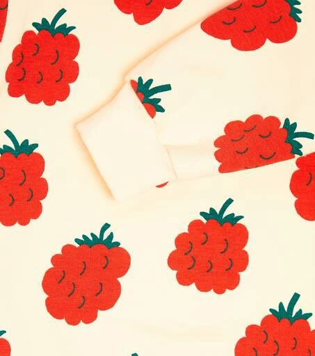 商品Tinycottons|Baby Raspberries cotton playsuit,价格¥386,第3张图片详细描述