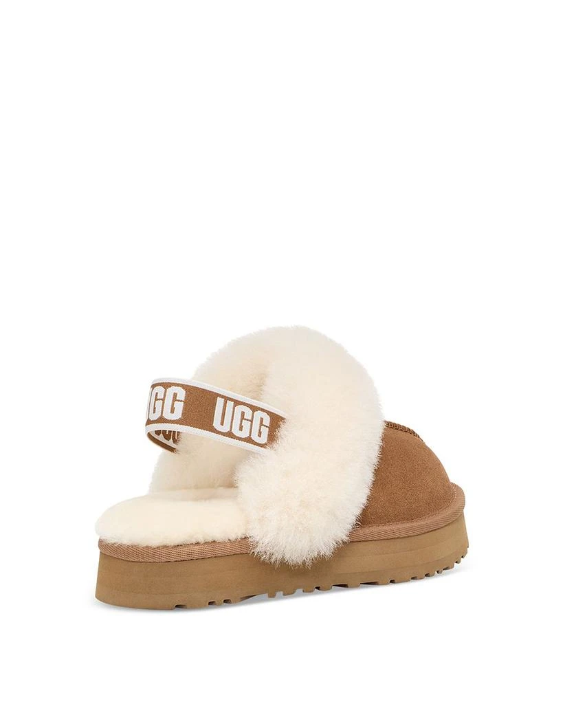 商品UGG|Girls' Funkette Shearling Slingback Slippers - Toddler, Little Kid, Big Kid,价格¥563,第2张图片详细描述