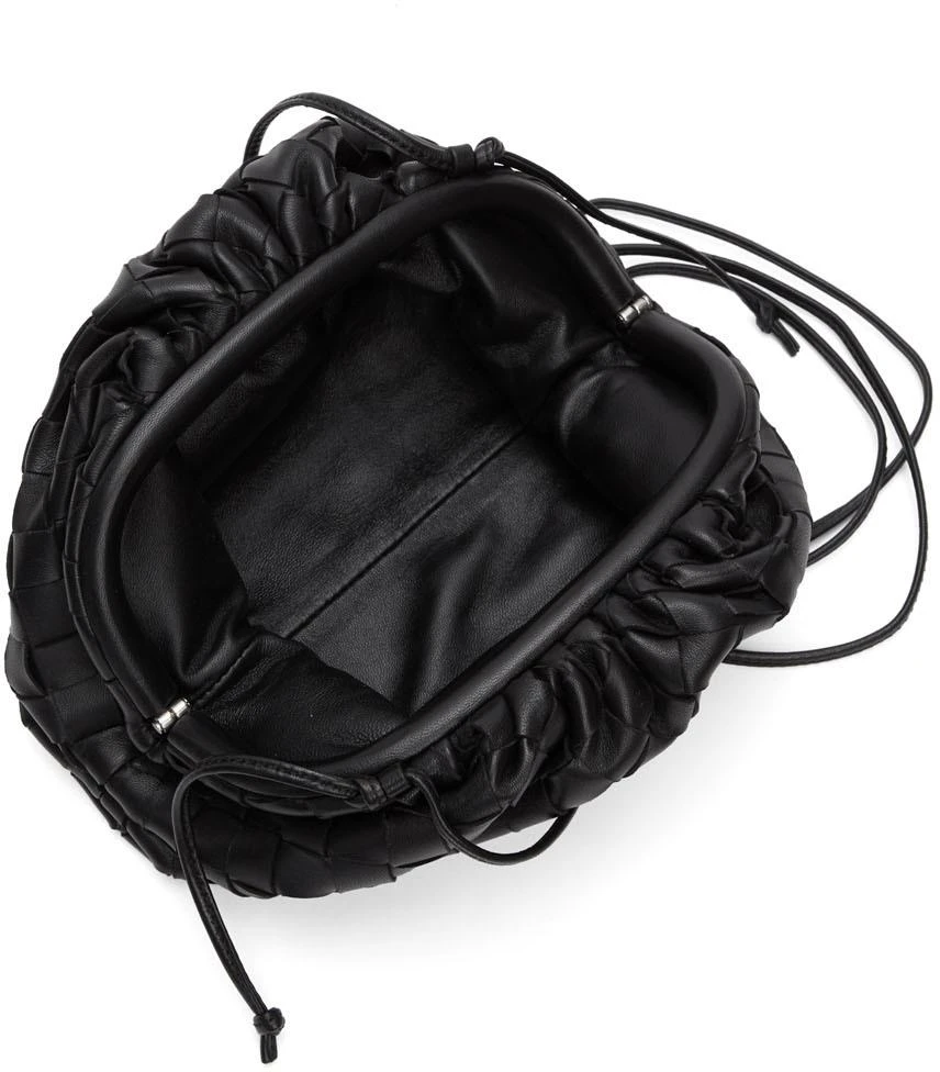 商品Bottega Veneta|Black Intrecciato Small 'The Pouch' 云朵包,价格¥11417,第5张图片详细描述