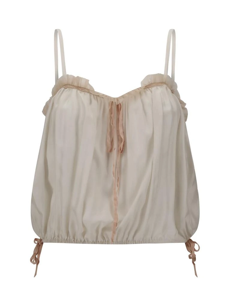 商品Chloé|Chloé Ruffled Camisole Top,价格¥7614,第1张图片