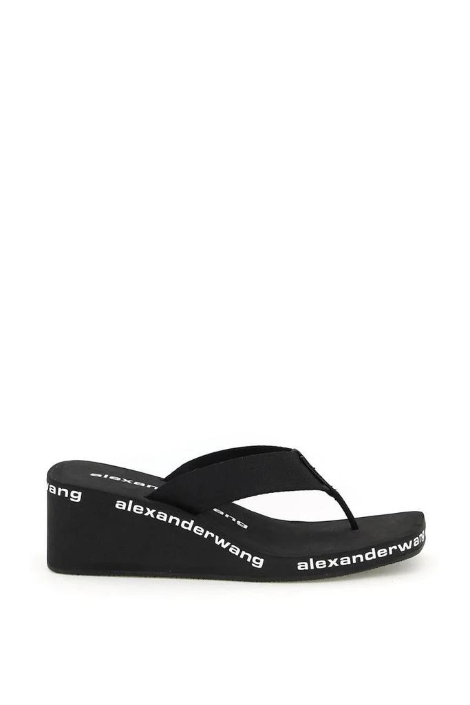 商品Alexander Wang|Alexander wang nylon wedge flip flops,价格¥1676,第1张图片