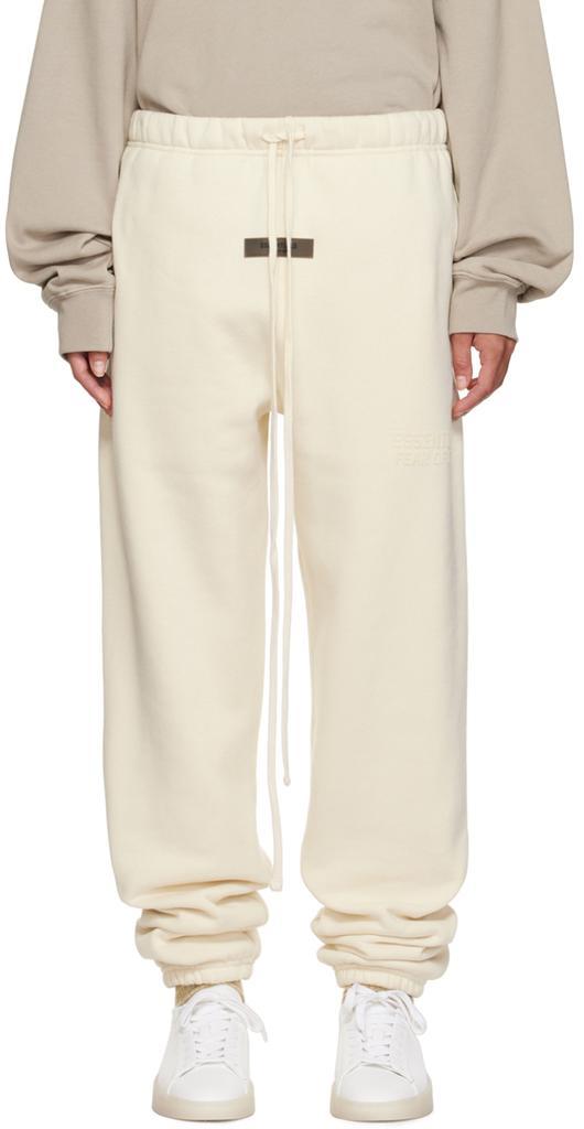 商品Essentials|Off-White Drawstring Lounge Pants,价格¥617,第1张图片
