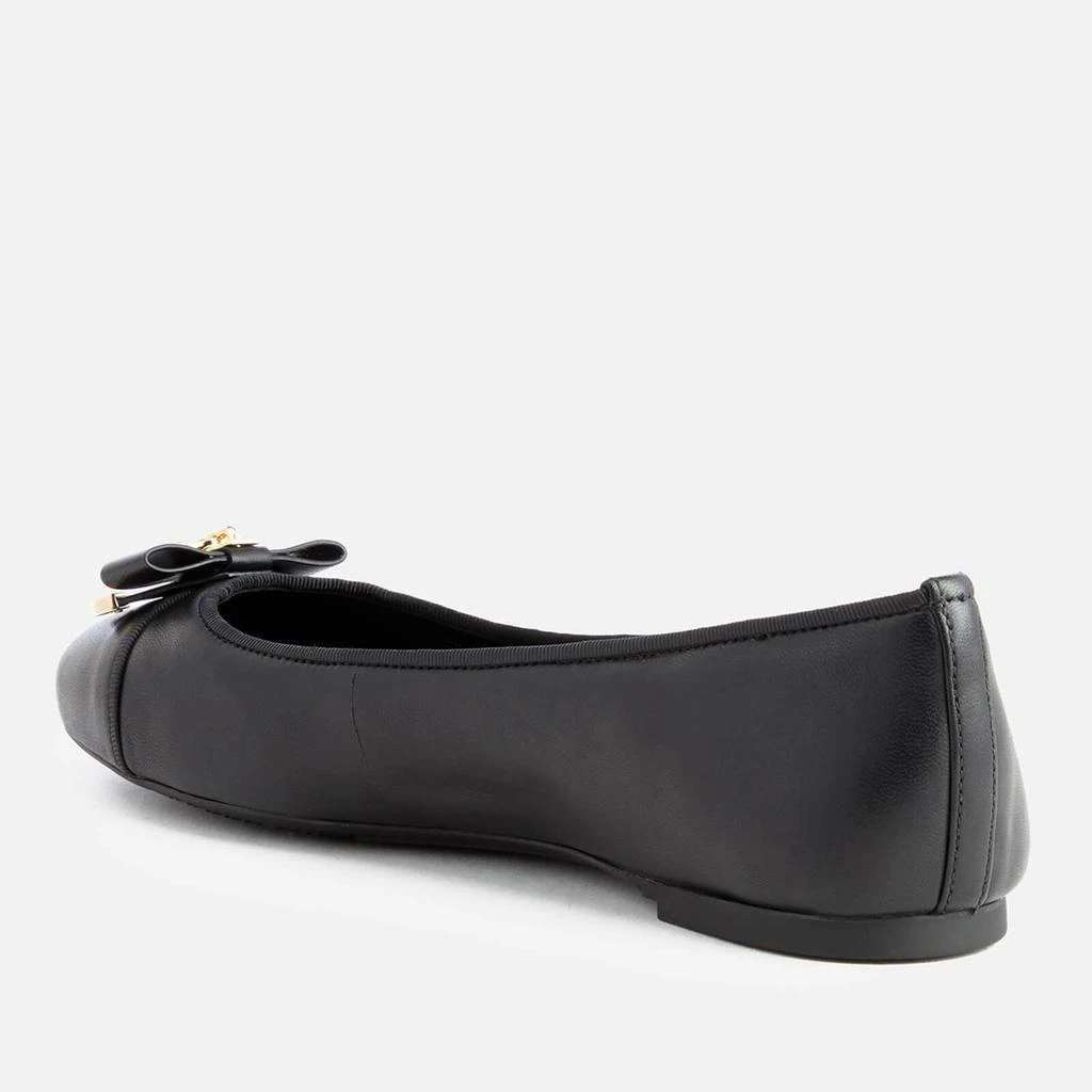 商品Michael Kors|MICHAEL Michael Kors Women's Alice Leather Ballet Flats - Black,价格¥1044,第2张图片详细描述