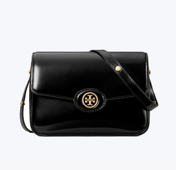 商品Tory Burch|汤丽伯奇TB女士ROBINSON 漆皮两用肩背斜挎包（香港仓发货）,价格¥2710,第1张图片