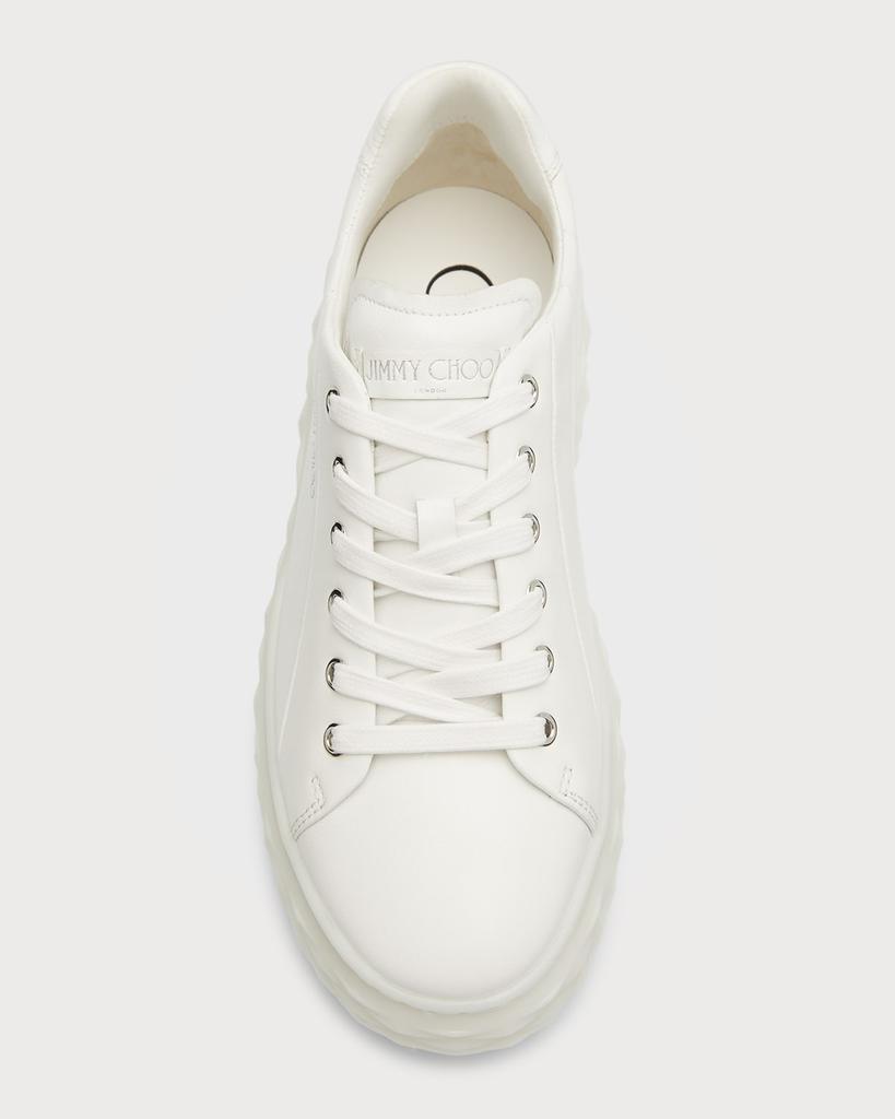 商品Jimmy Choo|Diamond Leather Low-Top Sneakers,价格¥4390,第6张图片详细描述