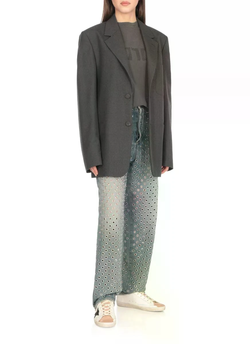 商品【商品预售7天】 Golden Goose|Golden Goose 女士运动鞋 GWF00101F00687612170SUPERSTARLEATHER 白色,价格¥4354,第3张图片详细描述