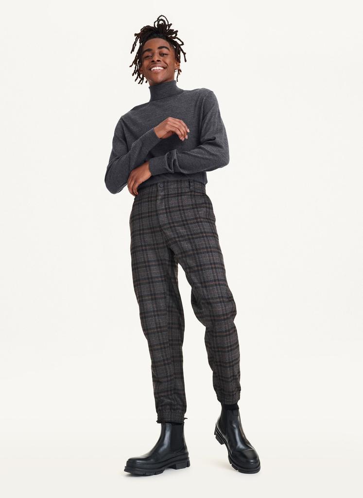 商品DKNY|Grey Plaid Pant,价格¥336,第4张图片详细描述