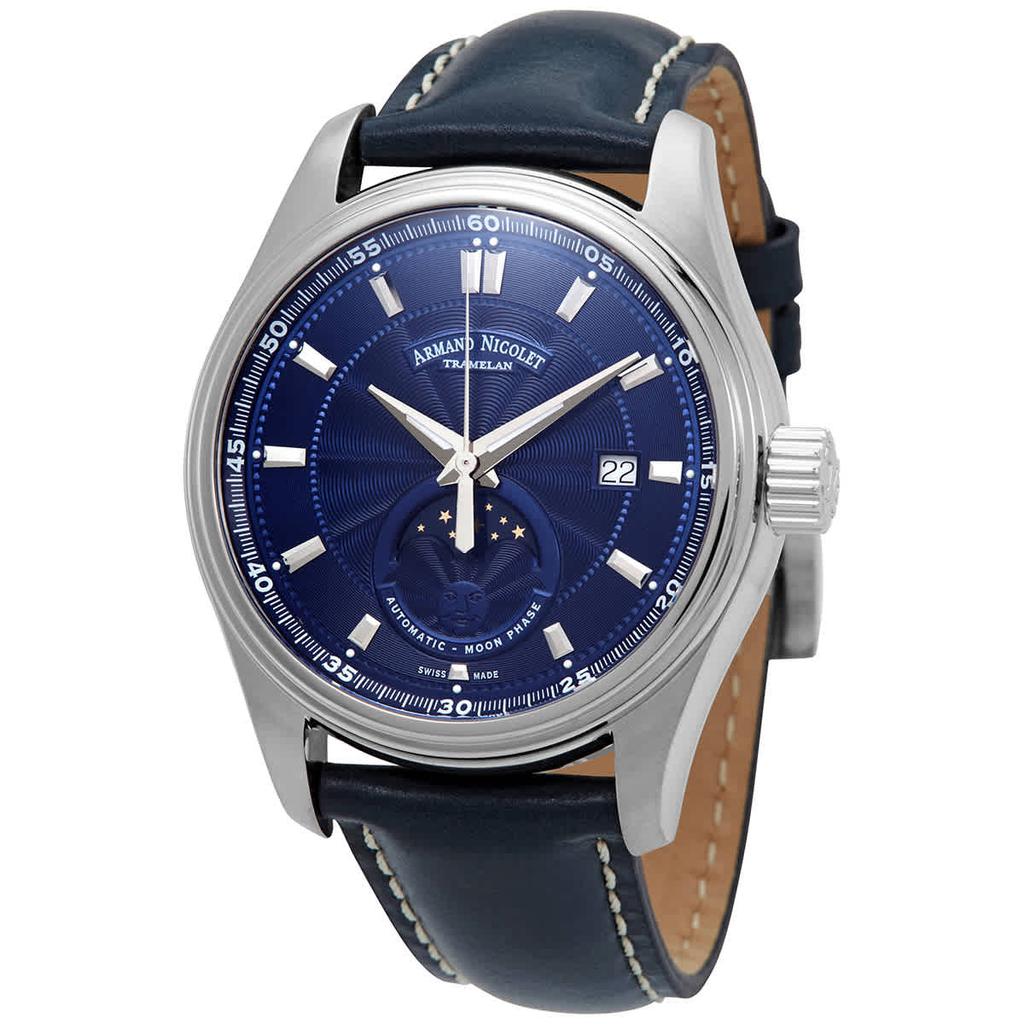 Armand Nicolet MH2 Automatic Blue Dial Mens Watch A640L-BU-P140BU2商品第1张图片规格展示