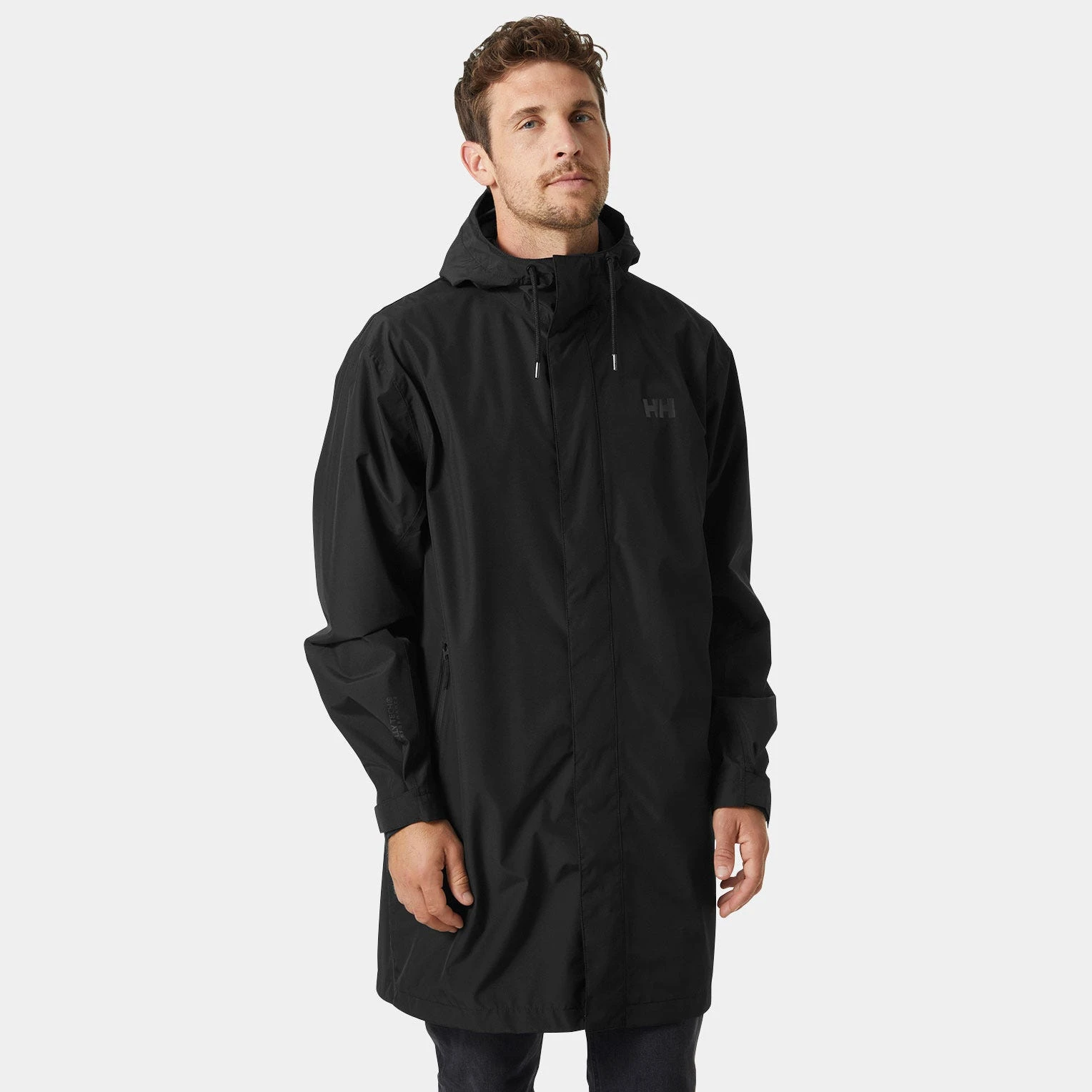 商品Helly Hansen|Helly Hansen 男士户外冲锋衣 53955990BLACK 黑色,价格¥2110,第3张图片详细描述