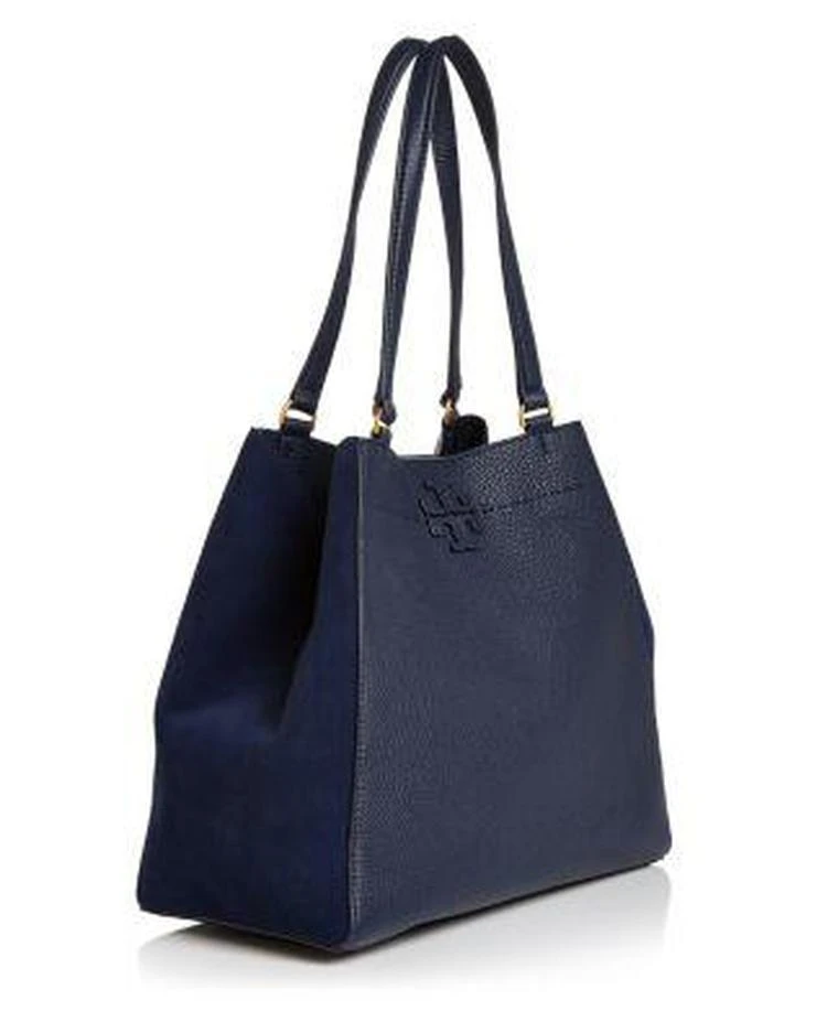 商品Tory Burch|McGraw Medium Suede & Leather Tote,价格¥3726,第4张图片详细描述