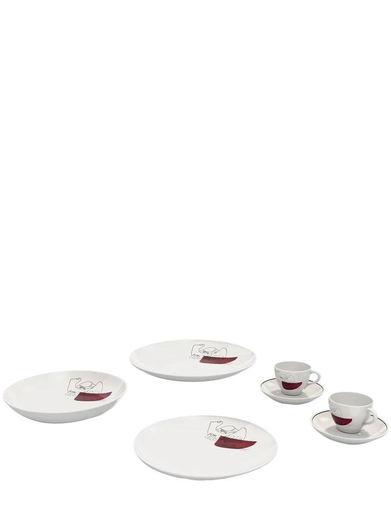 商品CASSINA|Set Of 2 Service Prunier Plates,价格¥1185,第5张图片详细描述