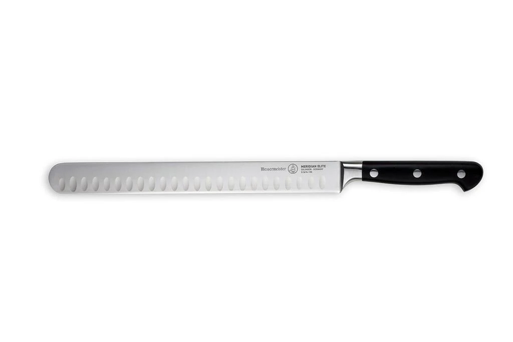 商品Messermeister|Meridian Elite 10-Inch Round Tip Kullenschliff Slicer,价格¥1270,第2张图片详细描述